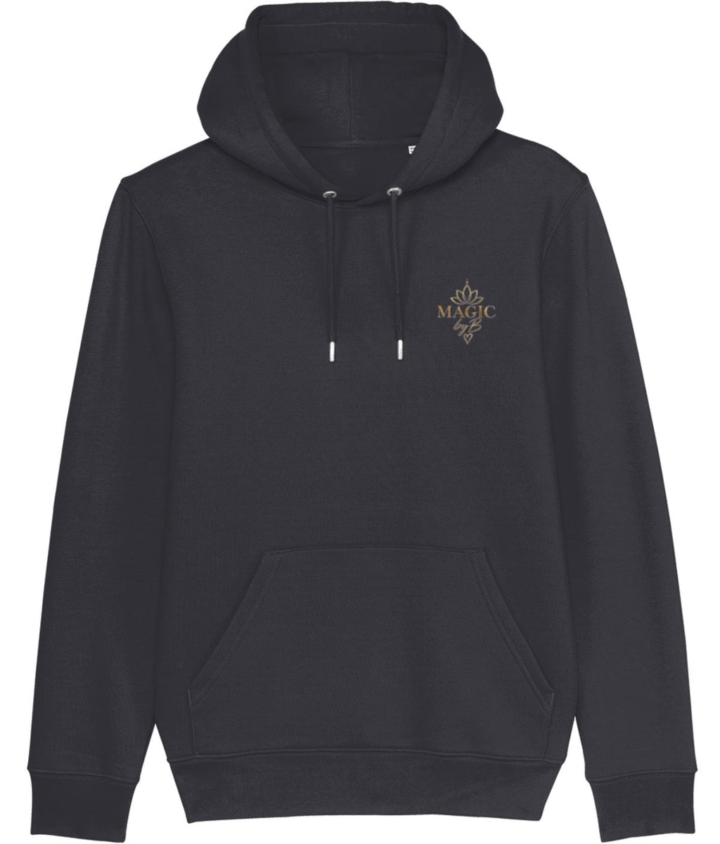 BEREIT FÜR ALLES Hoodie Schwarz – Vorderseite