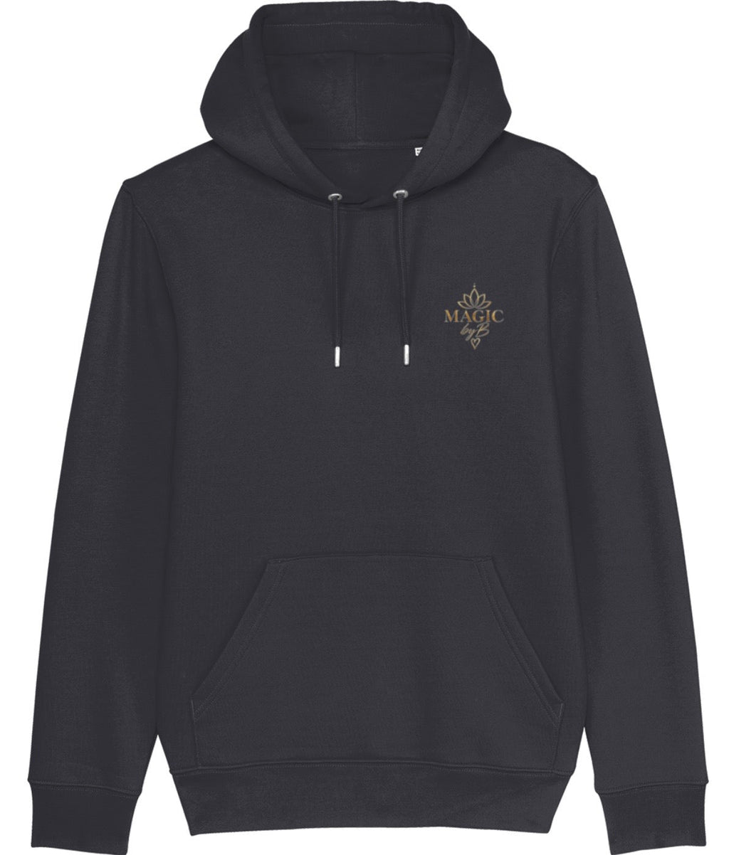 MEHR ICH Hoodie Schwarz – Vorderseite